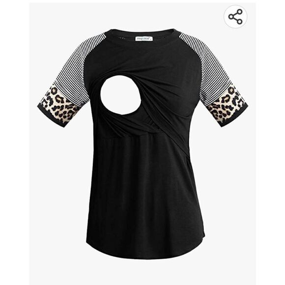 NWT SMALLSHOW MATERNITY TOP - Picture 7 of 10